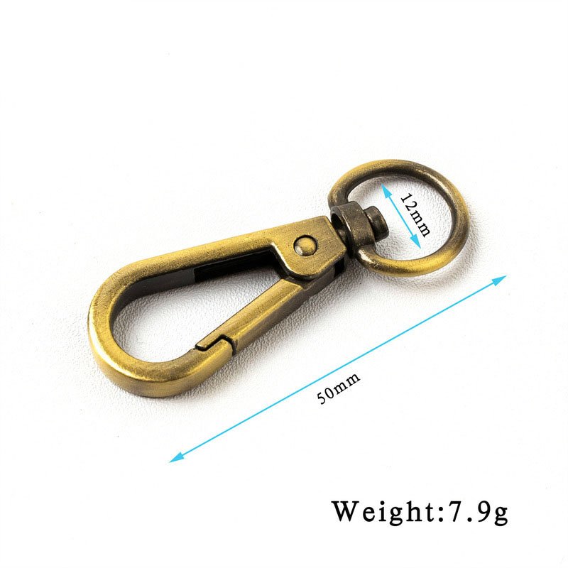 RTS Handbag Hardware Accessories dog Hooks For Chain Bag Strap Clasps Swivel Snap Hook Bag fittings