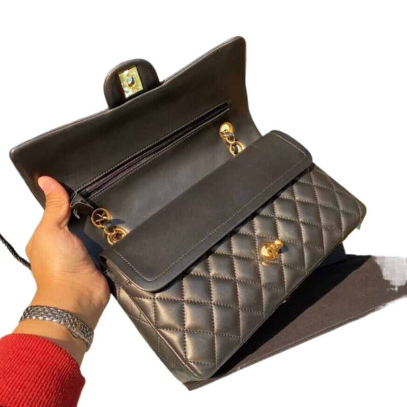 high quality Chain crossbody bag Single shoulder bag pure hand-made soft lamb belt original box With Custom Printed Logo