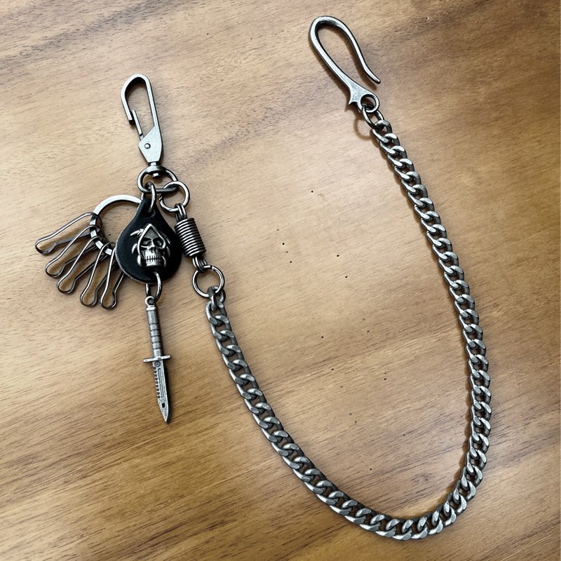 Fashion Supper Strong Cool Metal Bling Mens Jeans Chain Belt Mens Chains For Pants Accessories (TC029)