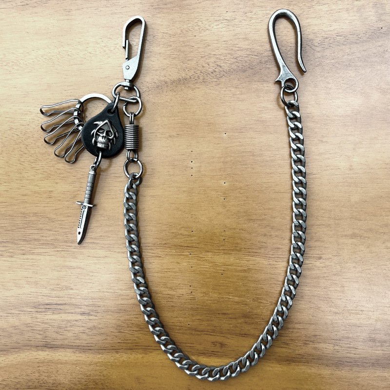 Fashion Supper Strong Cool Metal Bling Mens Jeans Chain Belt Mens Chains For Pants Accessories (TC029)