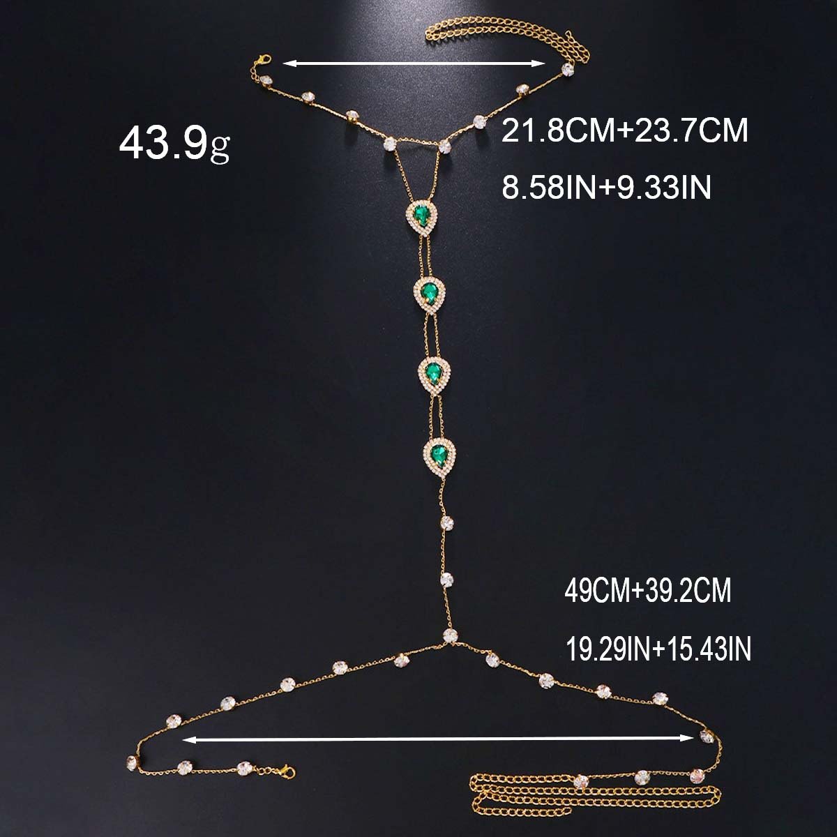 good price Sparkling Full Crystal Diamond Necktie Necklace Rhinestone Tie Choker Wedding Fine Jewelry Accessories