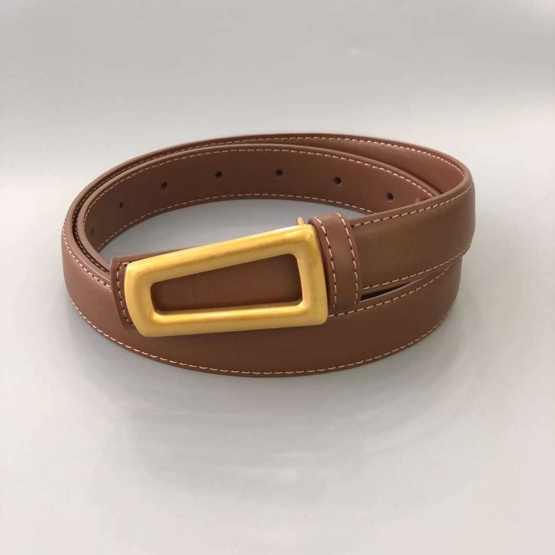 factory direct sale 2023 new fashion belt second layer leather for girl and lady women Dress Jeans Strap Casual belt