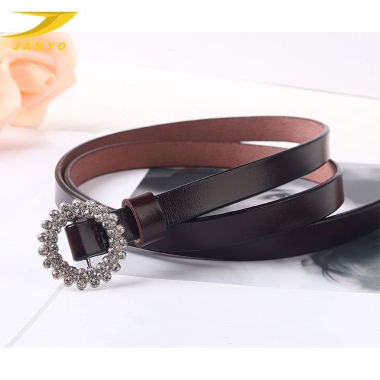 Luxury designer leisure waist chain luxury women belts fashion 100% real leather womens belts