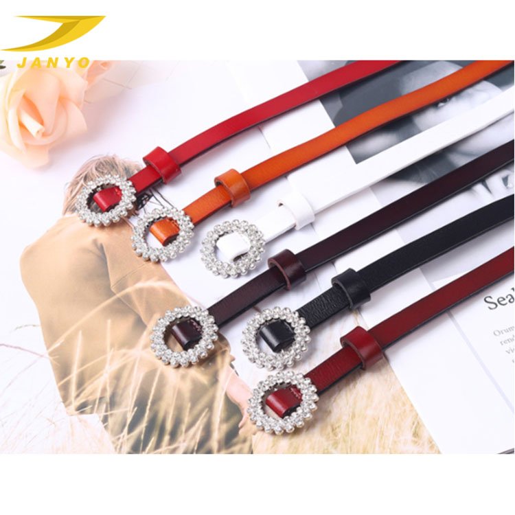 Luxury designer leisure waist chain luxury women belts fashion 100% real leather womens belts