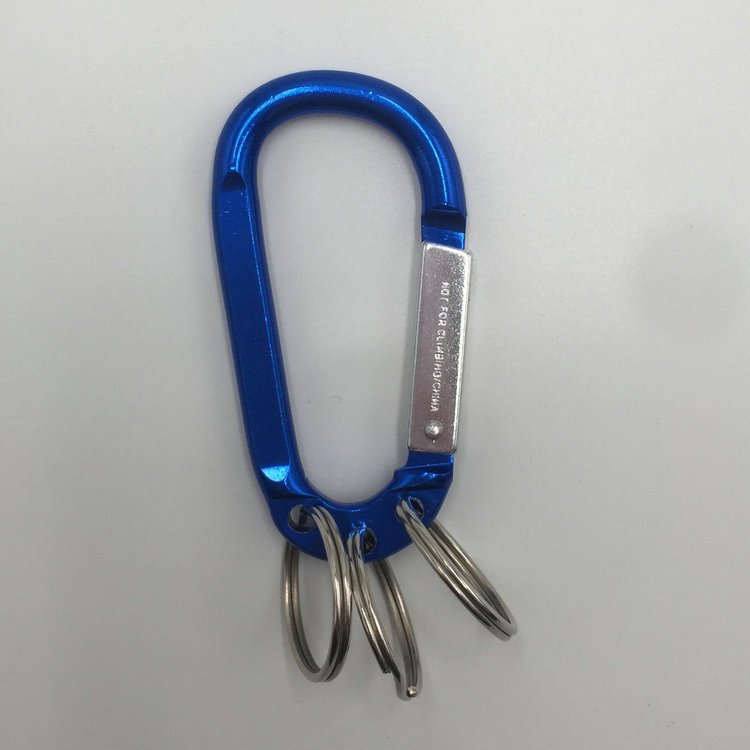 Fashion high quality 3 key chain belt clip carabiner aluminum alloy gift