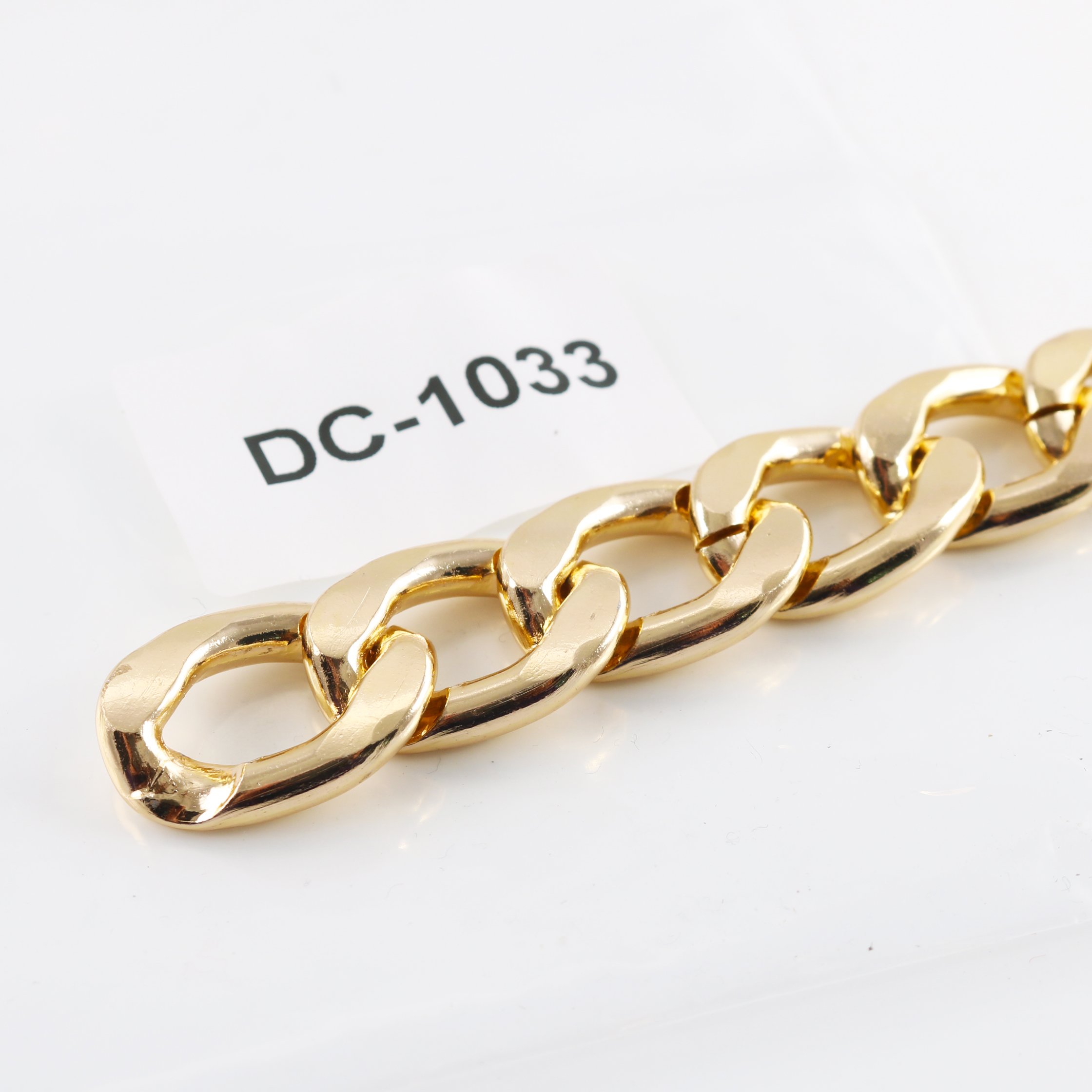 Custom gold plated chain with various styles metal gold chain belt clothing chain