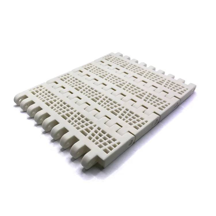 Modular plastic conveyor belt for conveyor system