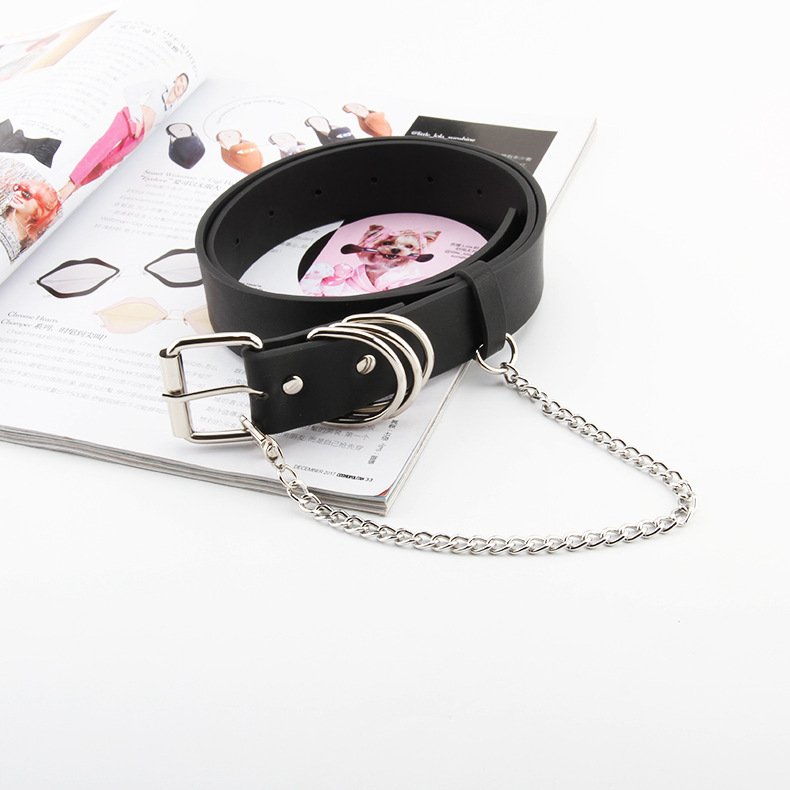 Manufacturer's Direct Supply Of Punk Style Chain Belts Men's And Women's Decorative Belts