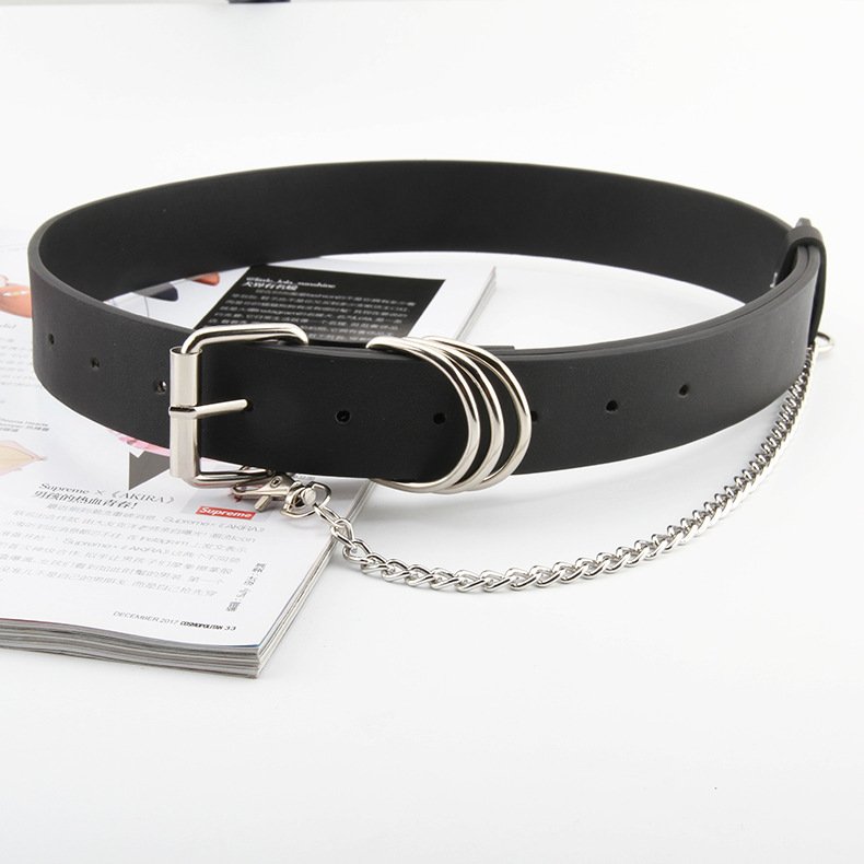 Manufacturer's Direct Supply Of Punk Style Chain Belts Men's And Women's Decorative Belts