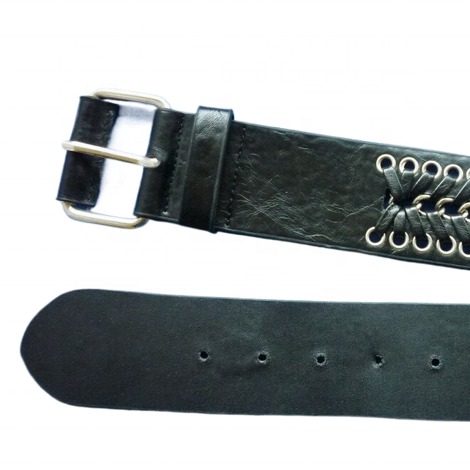 belt for women fashion belts for ladies or girls custom belts braided with chains with roller buckle