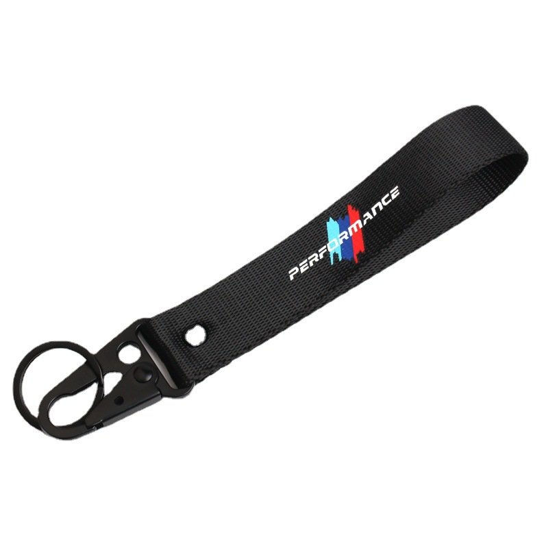 High Quality Tactical Gear Clip Standard Key Ring Holder Nylon Blood Type Webbing Key Chain Belt Hooks