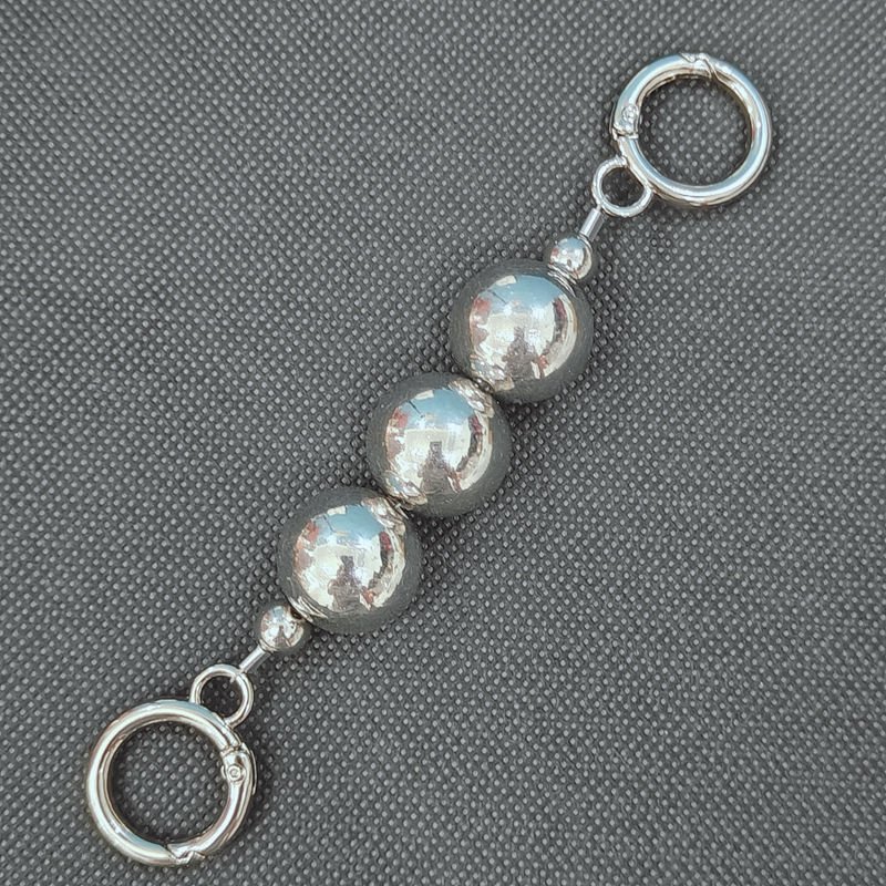 Customized high-quality bag 2 cm pearl chain accessories bag shoulder strap Extension short chain Removable pearl chain
