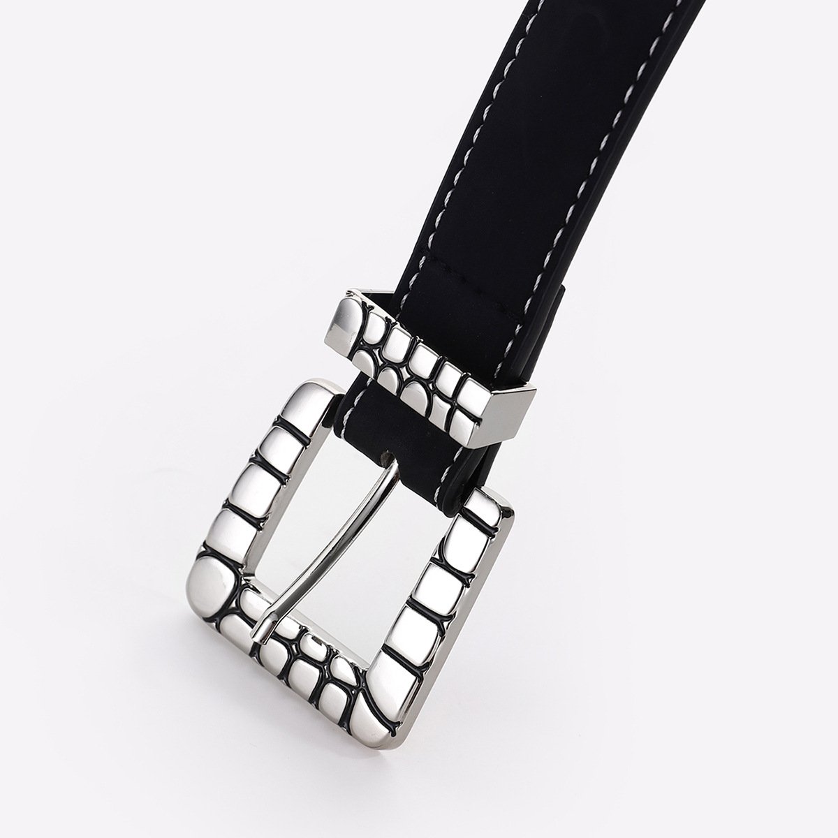 Vintage Ethnic Designer Belt Simple Embroidered Western PU Women's Belt Genuine leather belts from Pakistan