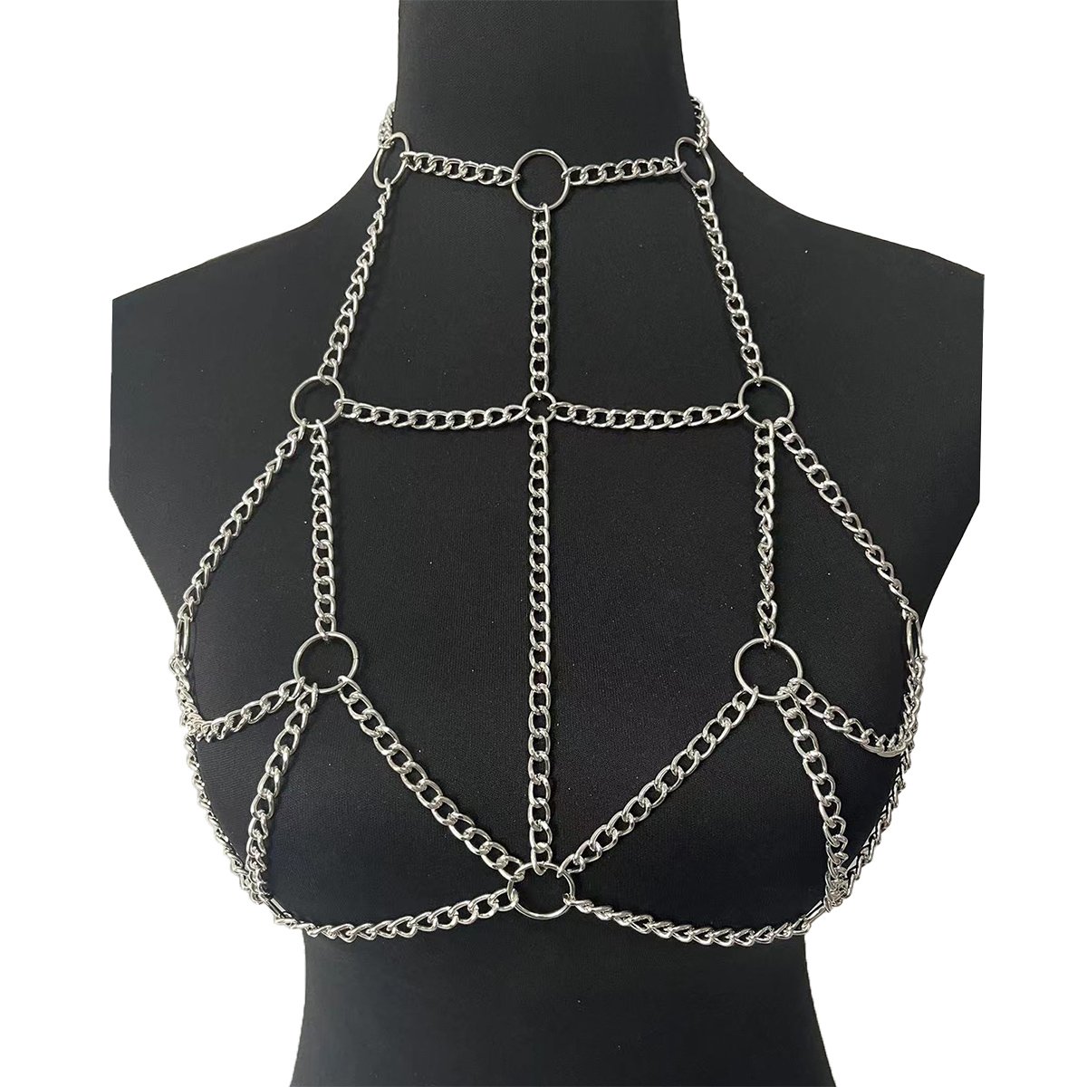 Party Costume Accessories Stick Punk Gold Body chain Women Geometric Summer Wear Chains Jewelry Waist Belt