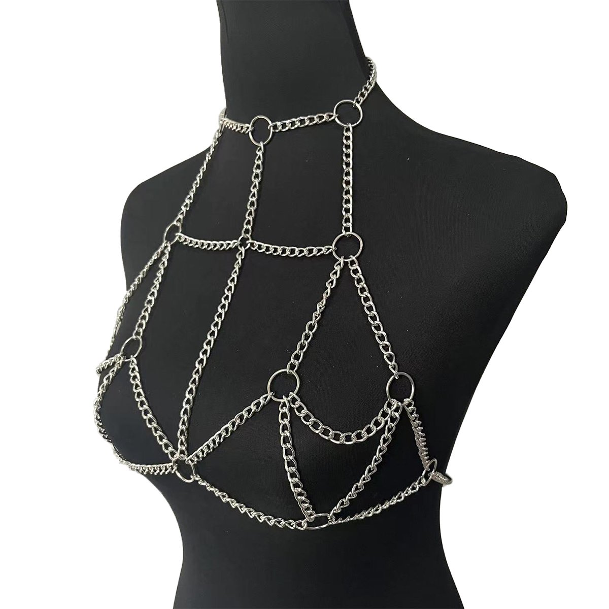 Party Costume Accessories Stick Punk Gold Body chain Women Geometric Summer Wear Chains Jewelry Waist Belt