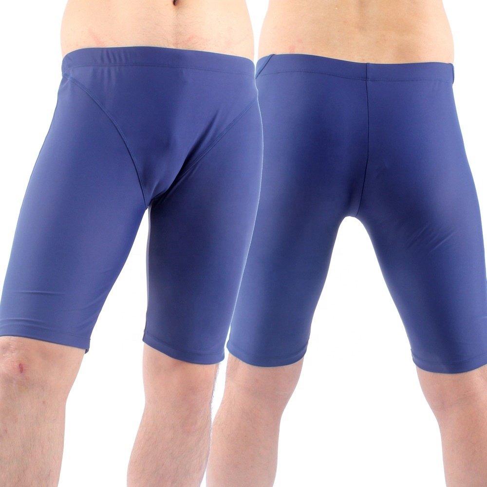 Professional men's fifth knee pants comfortable quick drying chlorine resistant beach swimming trunks