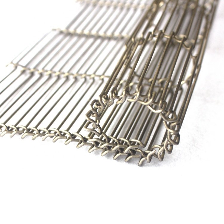 304 316 stainless chain metal mesh conveyor belt for Pizza oven