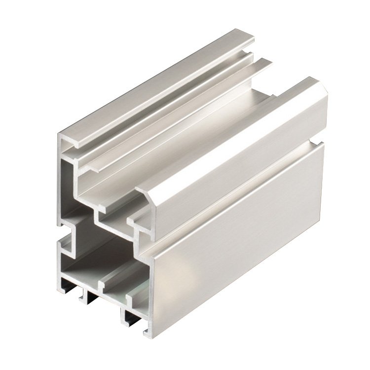 Free Flow Conveyor Line Aluminum Profile For Double Speed Chain