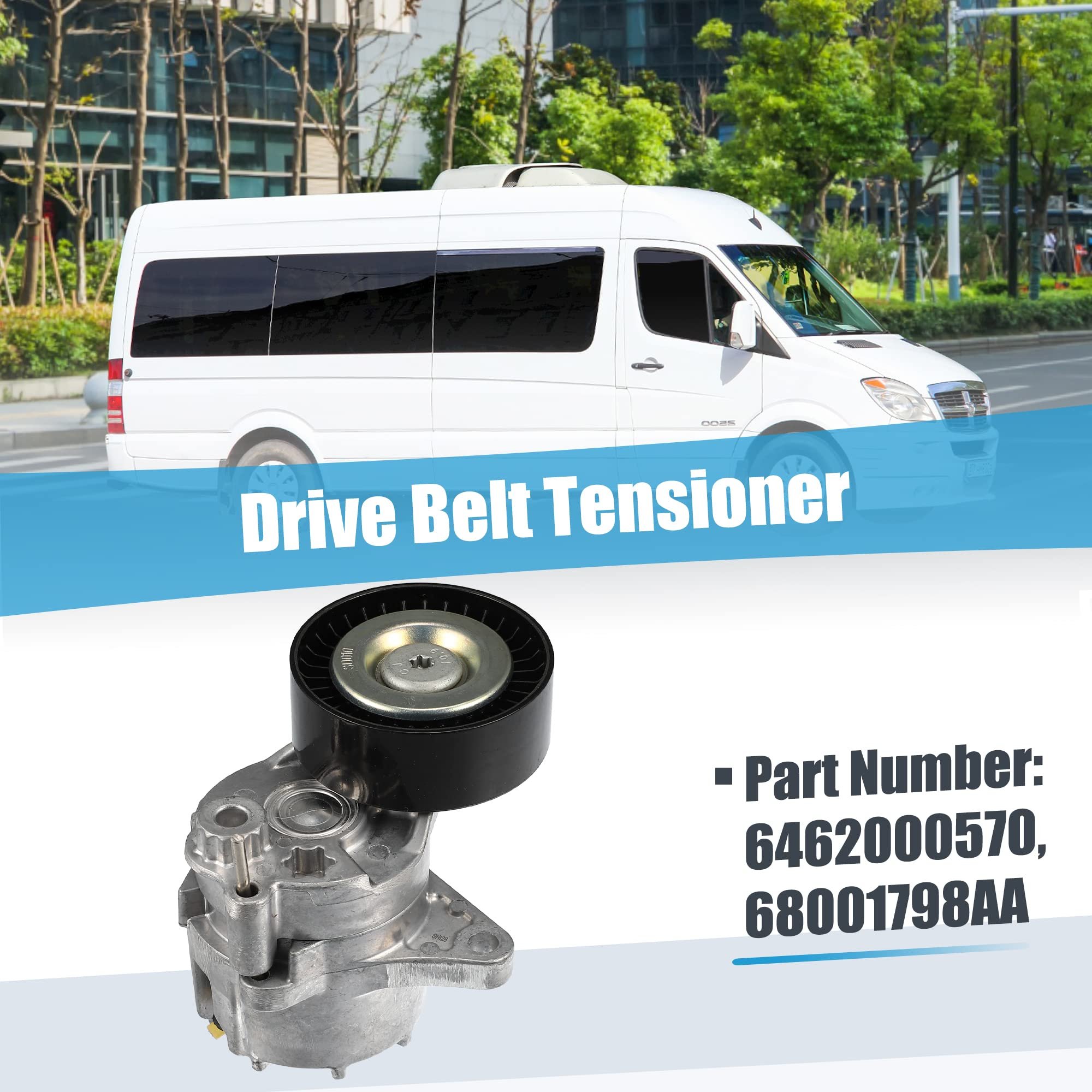6112000270 6462000570 Engine Belt Tensioner Pulley for mercedes benz CLK220 E200 E230 G270 G320