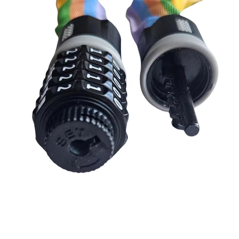 Factory High Security Bike Lock - Anti-Theft Protection motorbike customized Bike lock 5-digit code chain lock