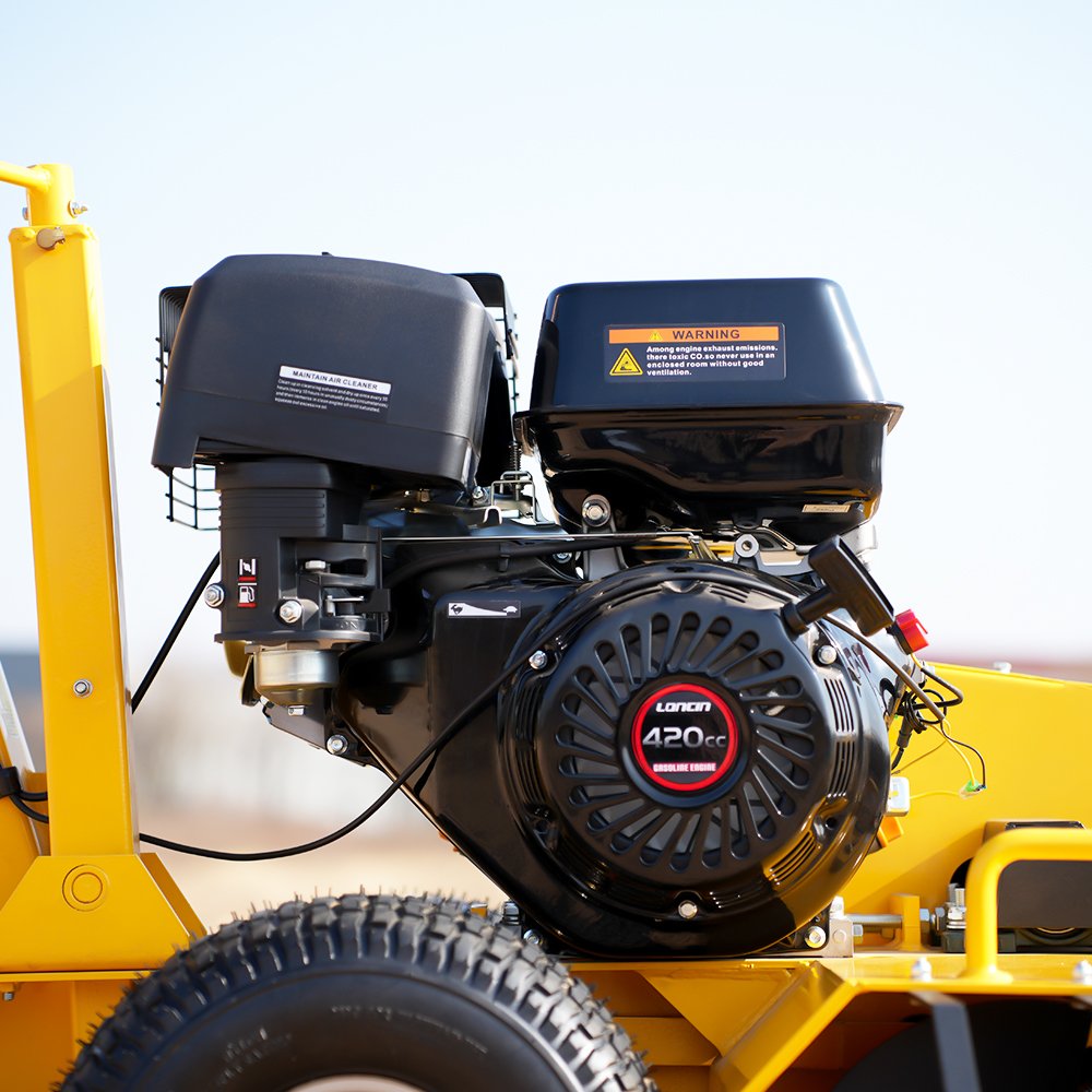 AUSTTER Briggs&Stratton /Ducar /Lifan /Loncin 15HP Gasoline Engine Rock Digger Small Chain Walking Mini Trencher