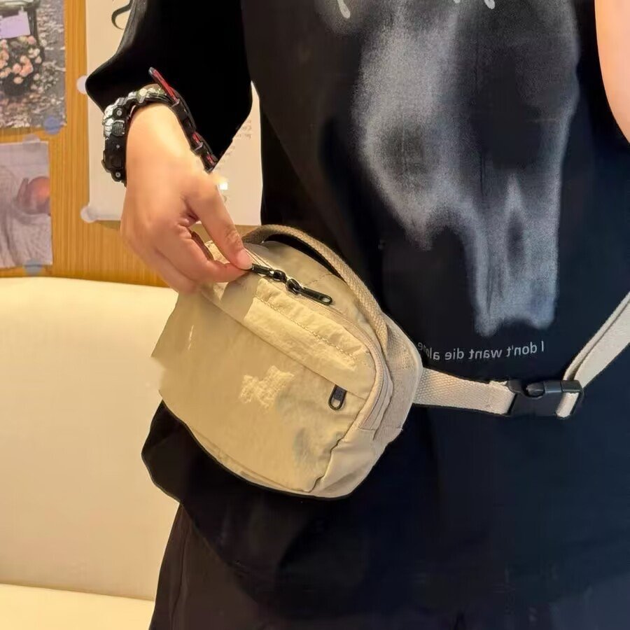 factory high quality waist belt bag logo women waterproof sport designer travel custom nylon fanny pack crossbody customize
