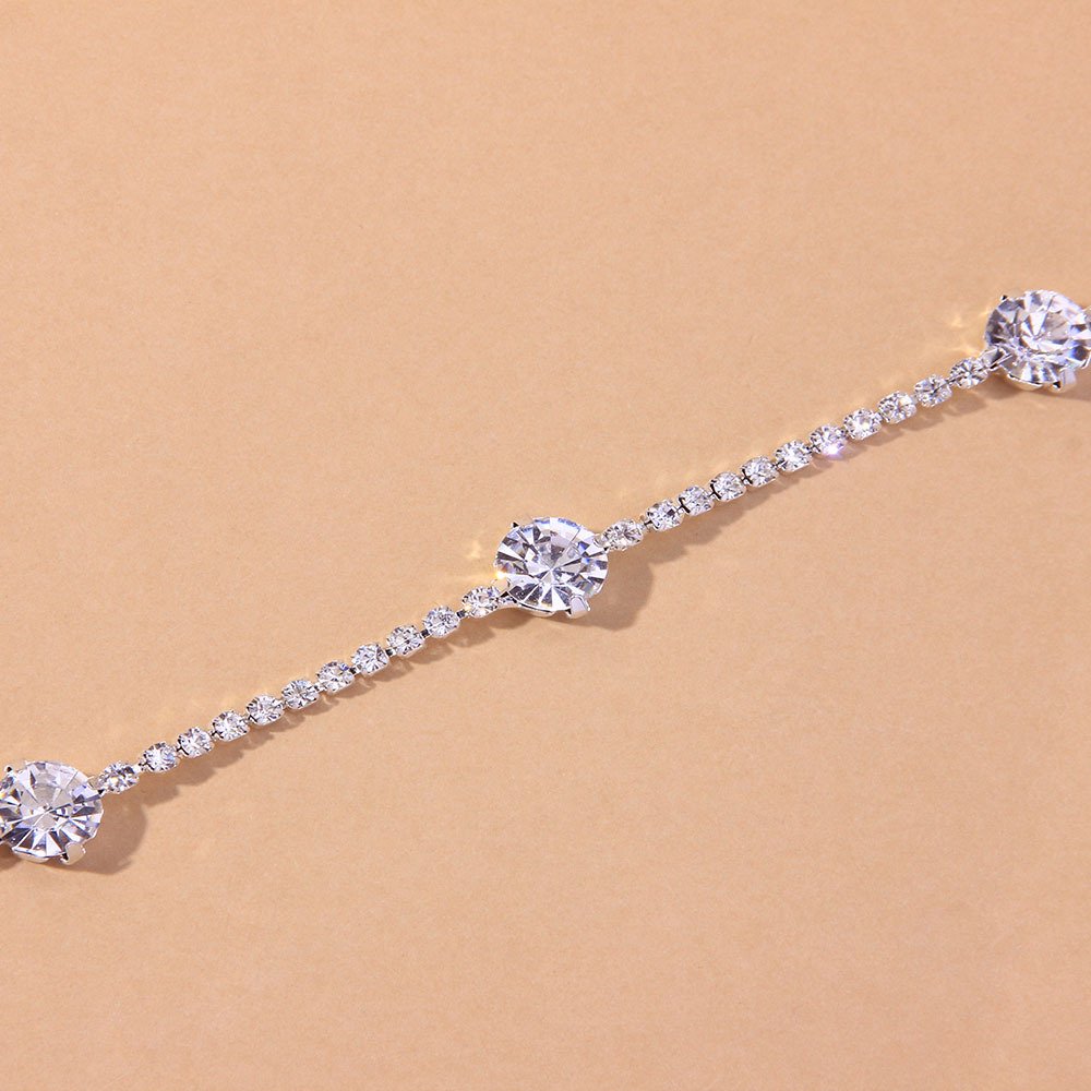 Artilady Fashion Gold Silver Sexy Tennis Crystal Rhinestone Bikini Belly Chain Waist Chain Belt For Women Body Jewelry