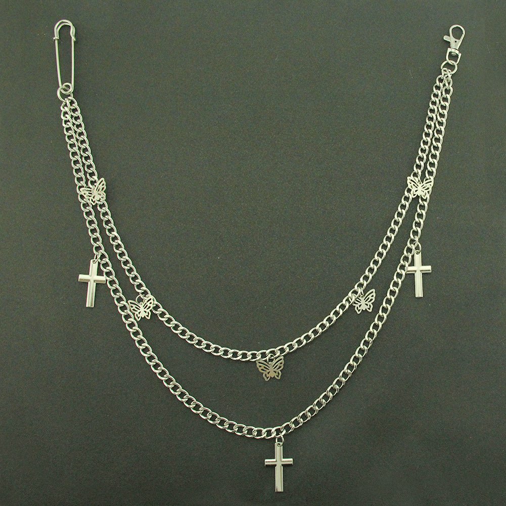 Custom Pants Chain Metal Belt Rock Punk Pants Chain Jeans Chain