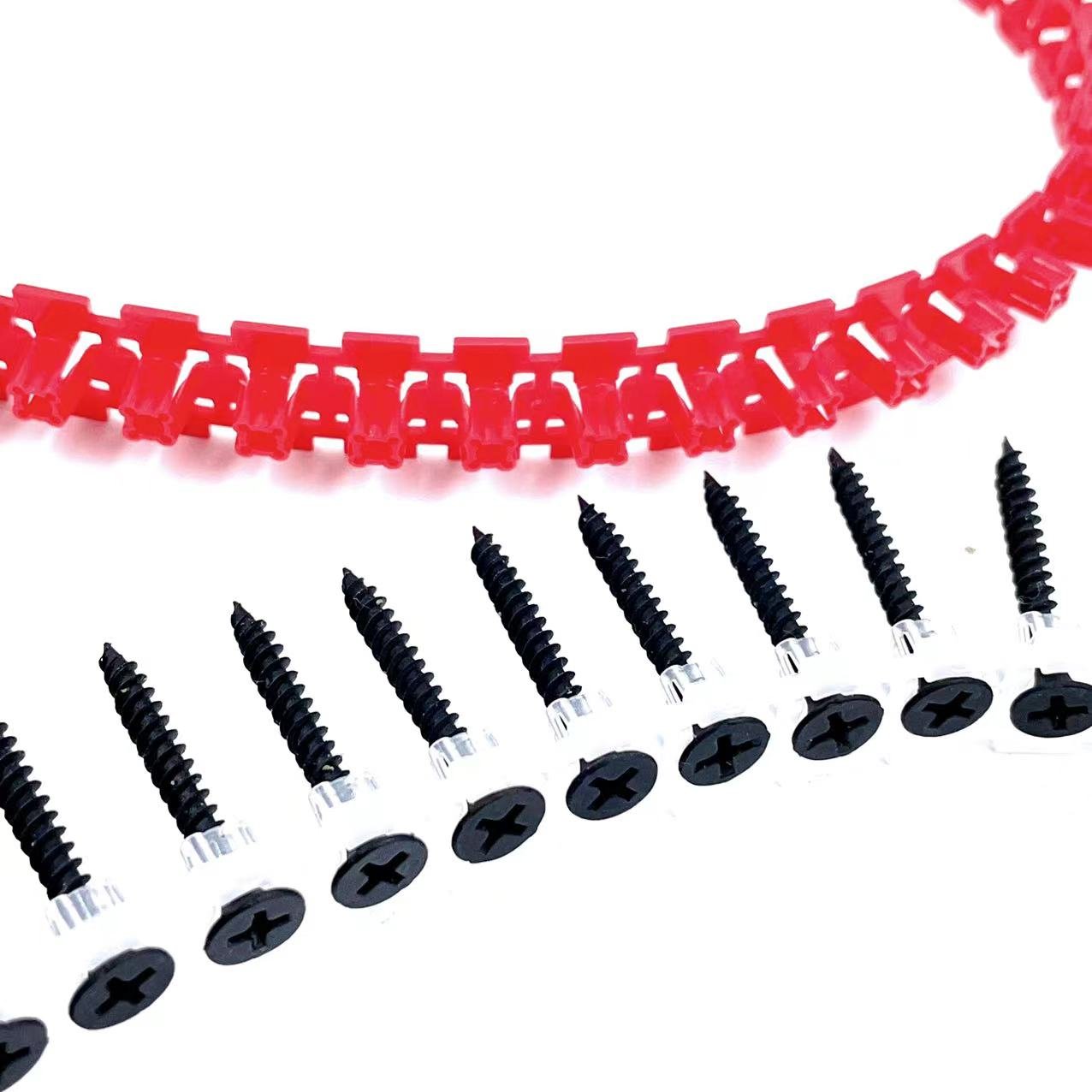 High Strength China Made Collated Drywall Screws Drywall Chain Screws for Drywall and Gypsum from High Strength Materials