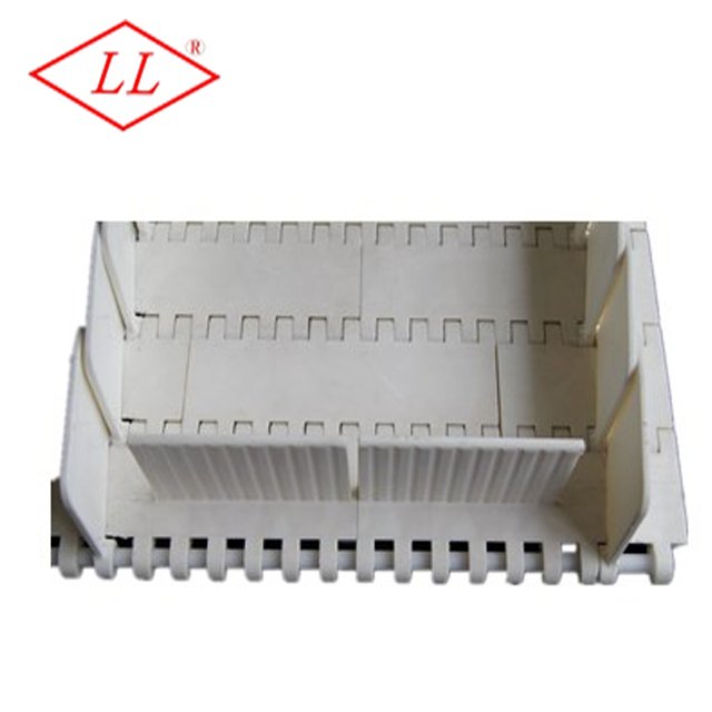 New Polypropylene Modular Belt with Cleat for Food Beverage Industry Plastic Chain Conveyor A-2 + A-3