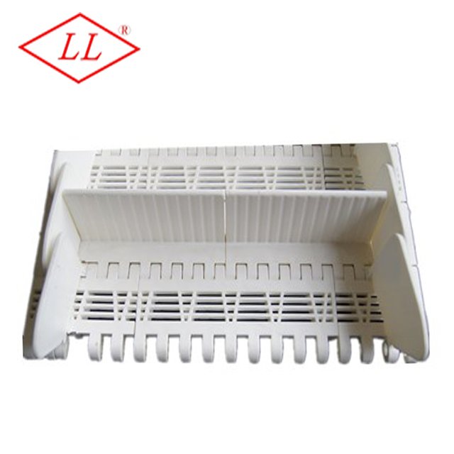 New Polypropylene Modular Belt with Cleat for Food Beverage Industry Plastic Chain Conveyor A-2 + A-3