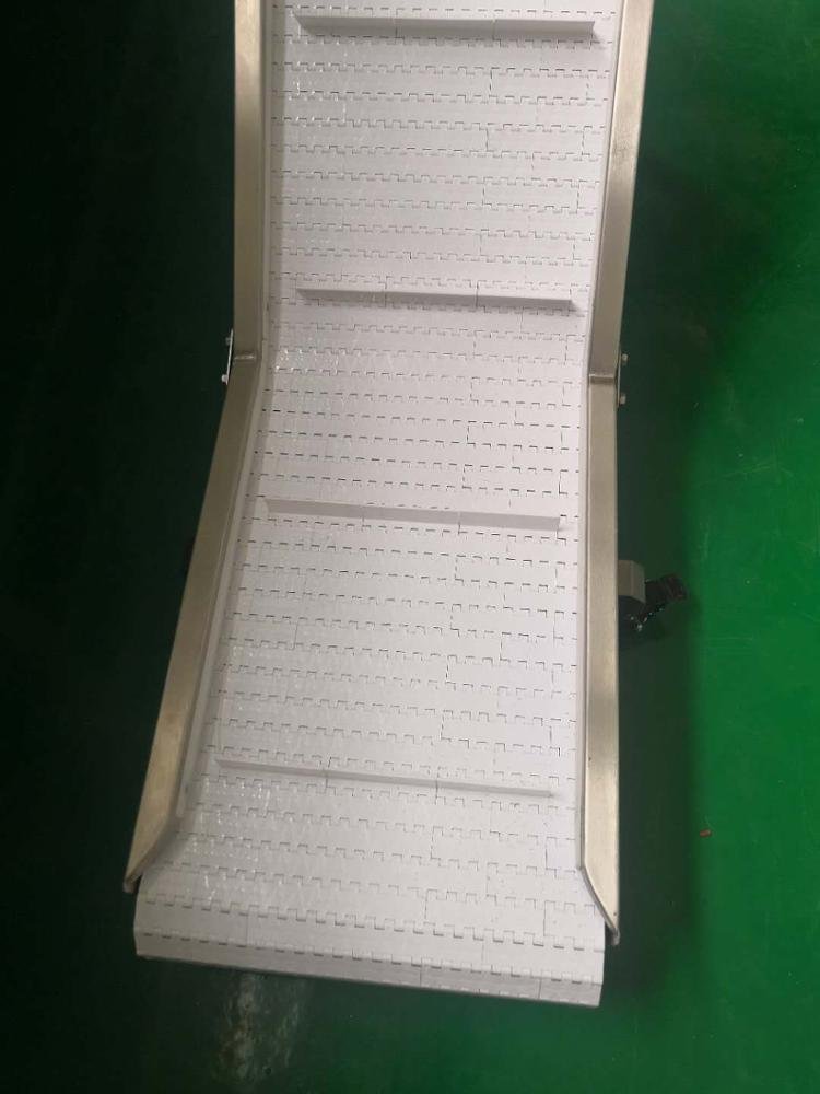 Low cost Take away finished food grain product belt conveyor elevator bag output conveyor