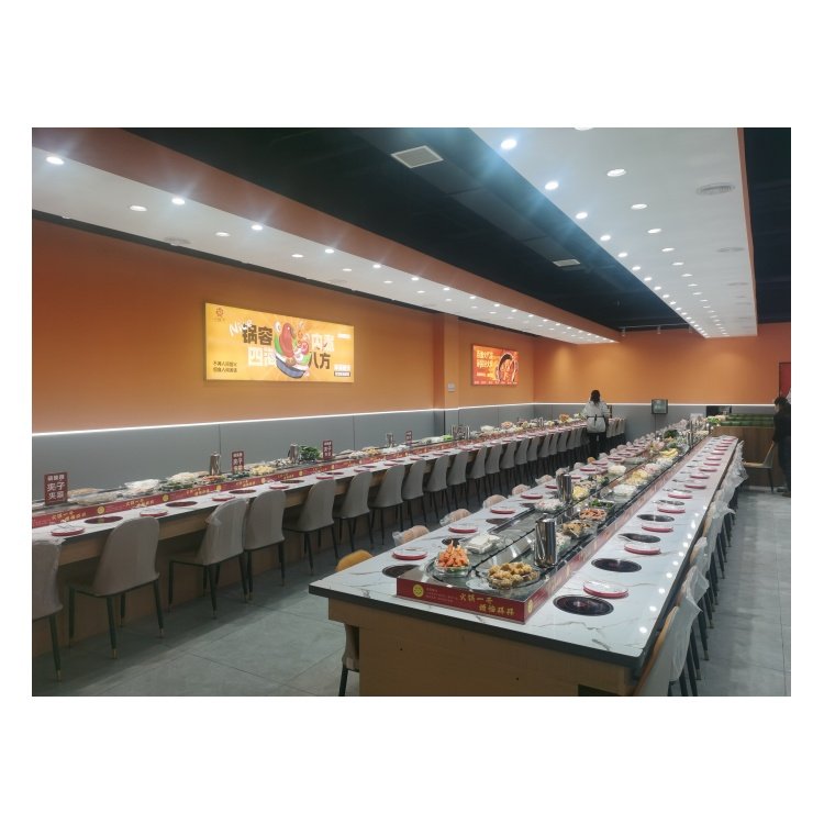 Sushi conveyor POM belt chain conveyor system sushi hot pot conveyor belt chain for restaurant