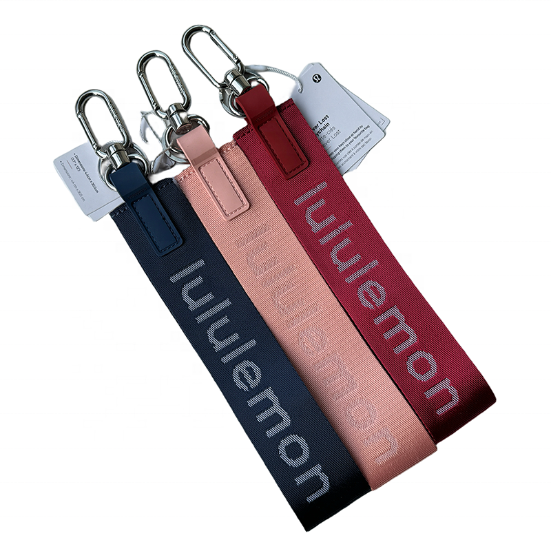 High Quality New Lulu Mobile Key Chain Lanyard Multi-Color Amazon Clothes Bag Hanging Accessories for Luggage