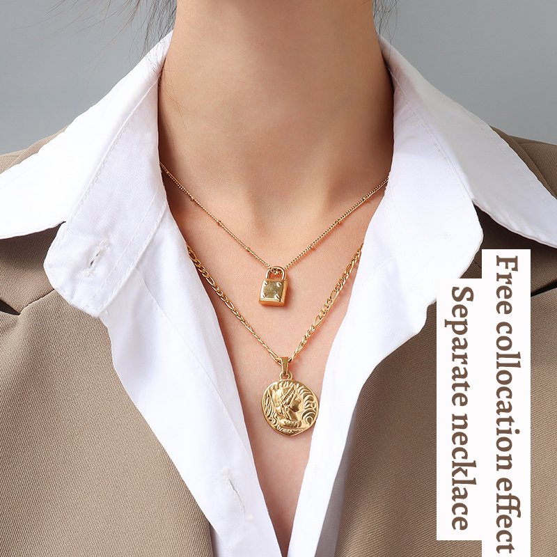 Stacking Chokers Necklace Diy Multi Sizes Twisted Rope Cross Beads Figaro Snake Box Men Women Chain Jewelry Supplier