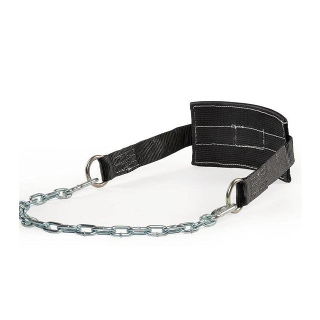 New Product Powerlifting Buckle Dip Belt Fitness Gym Training Weight Lifting Belt with chain leather dip Belt