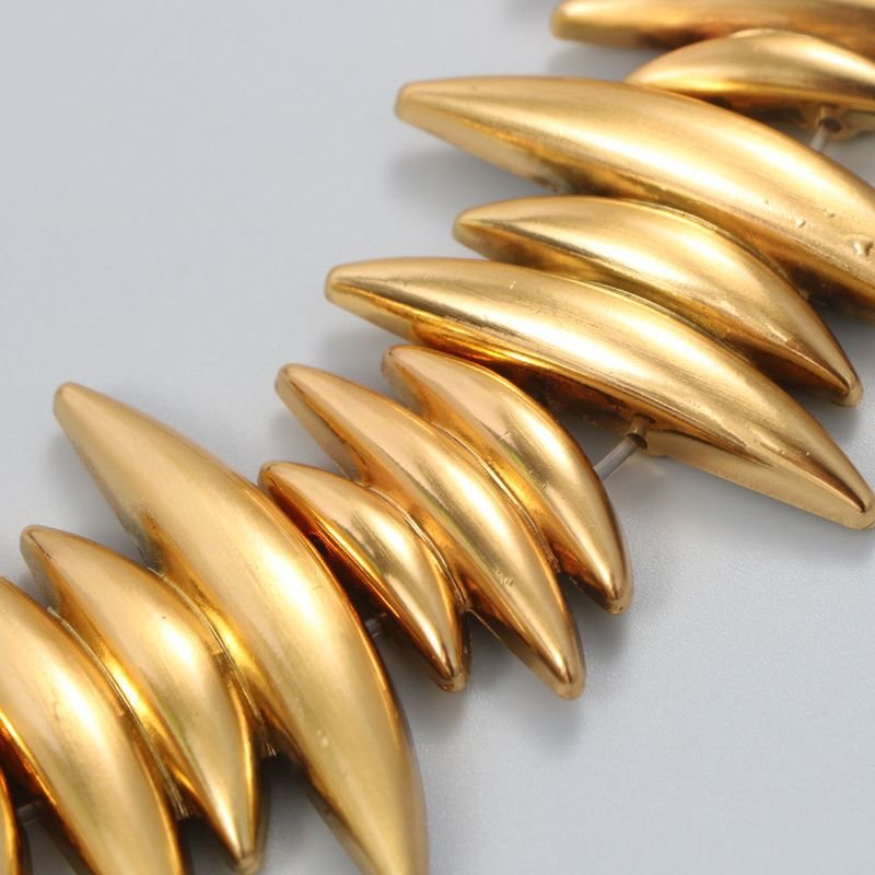 New Arrival Gold Metal Fish Waist Belt Personality Stretch Chain Belt Three-Dimensional Goldfish Belt for Girl Women