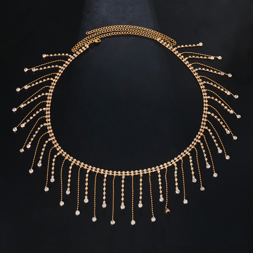 Fashion Jewelry Body Chain Tassels Waist Chain Sexy Ladies Jewelry Bikini Beach Decoration Hawaiian Holiday Accessories