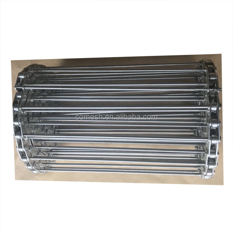 Customize Stainless Steel Rod Straight Wire Mesh Conveyor Belt for Food Industry