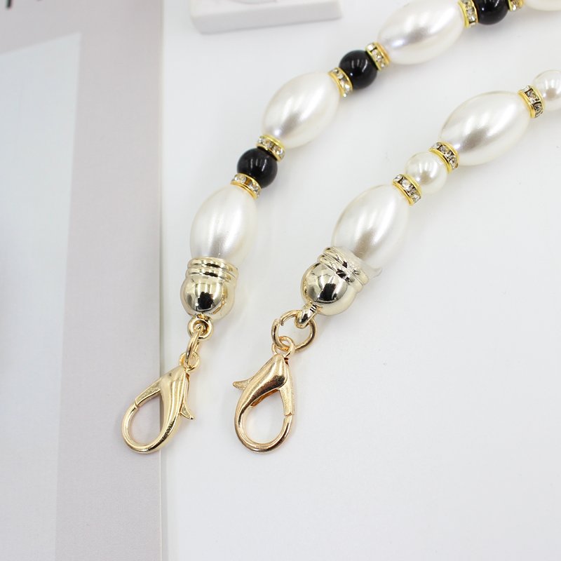 2023 Vintage New Hot Sale white Pearl Chain Belts for women waist belly strap for girls ladies designer dresses