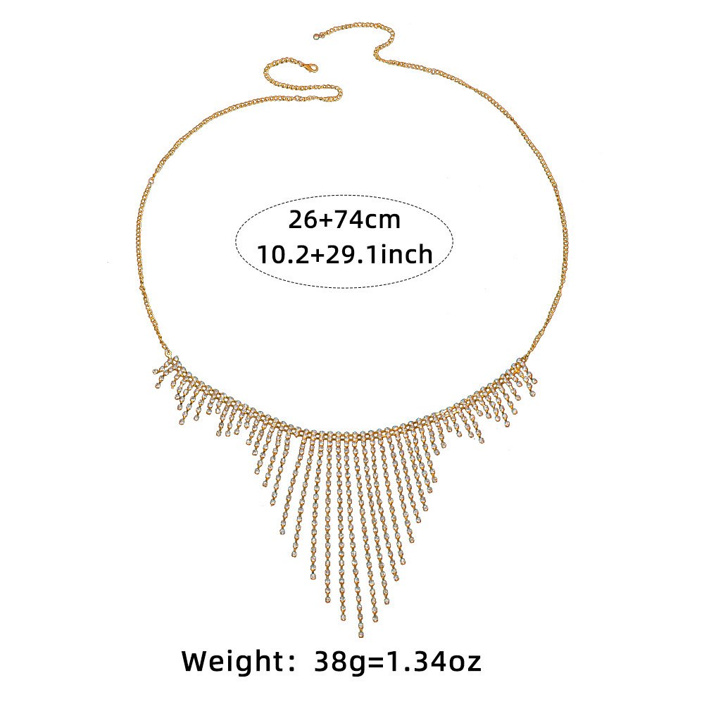 High Quality Customized White Metal Waist Belt Women Trendy Sexy Crystal Rhinestone Weddings Parties Gifts Main Copper Alloy