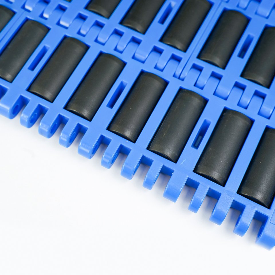 YONGLI Chain Plate Conveyor Belt Blue White Customized Plastic Modules Belt Sprocket Wheel For Corrugated Paper Industry