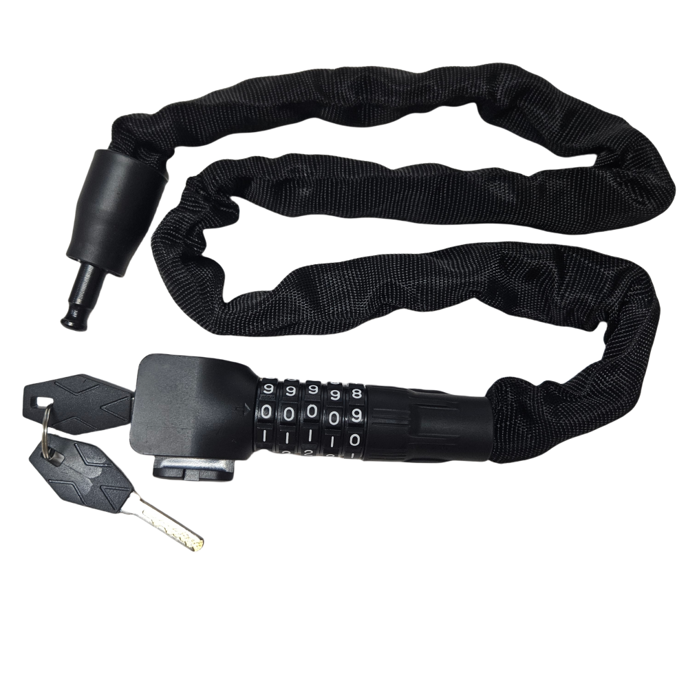 Heavy-Duty Cable Lock - Anti-Theft Protection motorbike customized Bike lock 5-digit code chain lock
