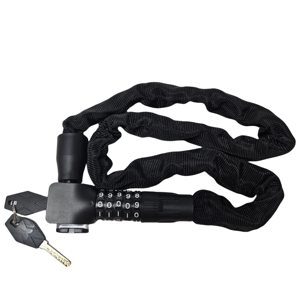 Heavy-Duty Cable Lock - Anti-Theft Protection motorbike customized Bike lock 5-digit code chain lock
