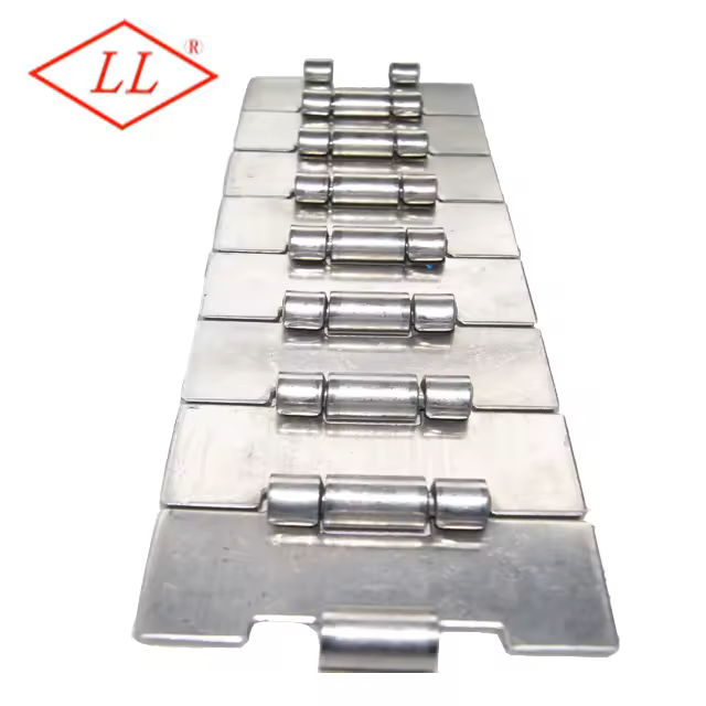 Manufacturing Plant and Construction Applicable Metal Plate Conveyor Belt for Transportation Use