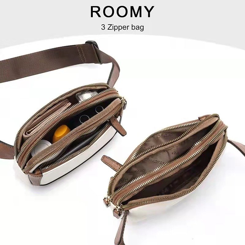 F05 lulu Metal Label Women's Belt Bag Mini Crossbody Bag Adjustable shoulder strap Faux leather Fanny pack