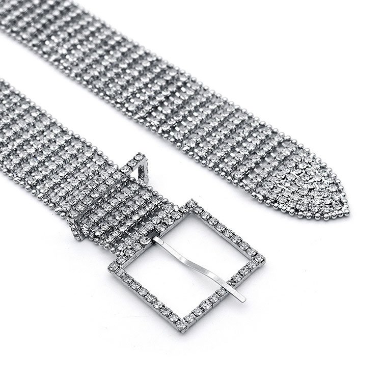High Quality Brass Claw Chain Waist Band Shiny Waistband Casual Party Dress Decoration Belts Fashion Wedding Bridal Sash Belt