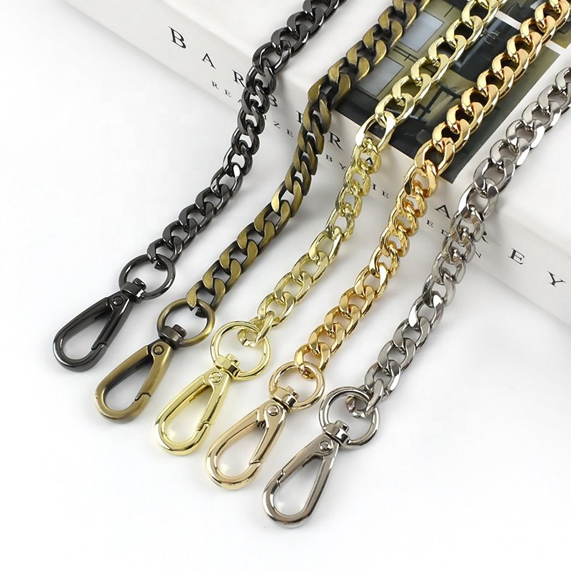 MeeTee AP288 60/100/110/120cm Bag Hardware Accessories DIY Handmade Replacement Shoulder Bag Chain Zinc Alloy Handbag Chain