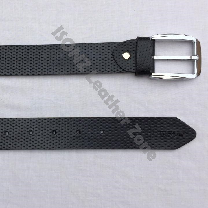 Hair On leather leather belt