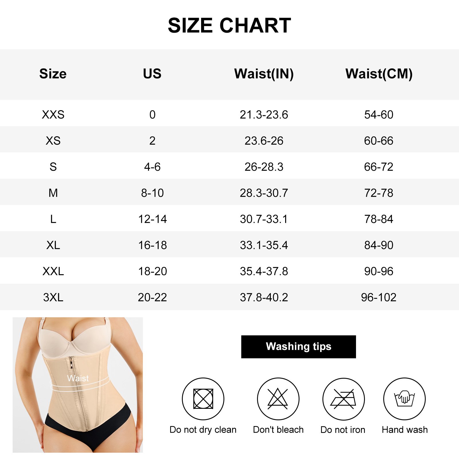 Hexin High Quality Custom Logo Latex 15 Steel Boned Hooks Women Body Slimming Waist Trainer Belt Tummmy Control Body Shaper Vest